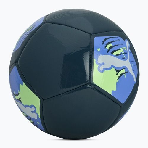 Fotbalový míč PUMA Big Cat fizzy apple/electro purple velikost 4