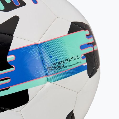 Fotbalový míč PUMA Orbita 6 MS fotbal puma white/bluemazing/electric peppermint velikost 4