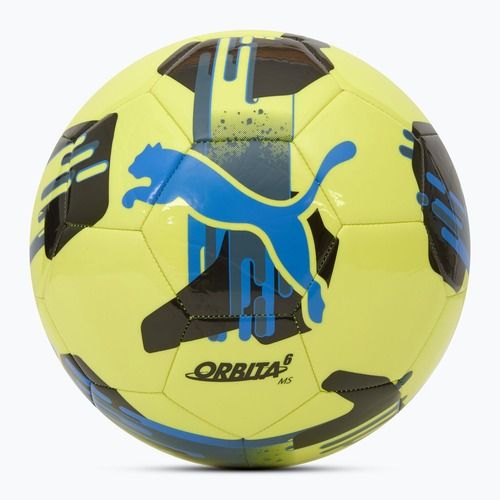 Fotbalový míč PUMA Orbit 6 MS fotbal puma white/fizzy apple velikost 5