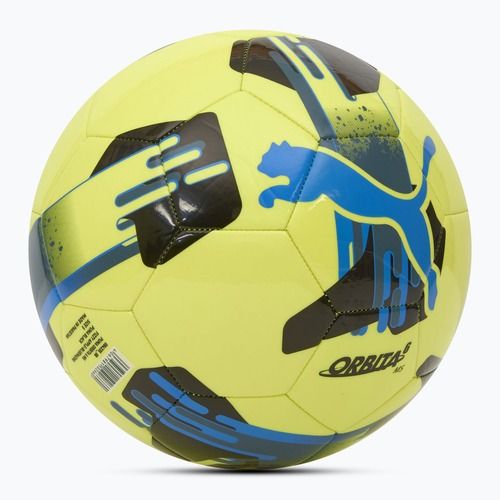 Fotbalový míč PUMA Orbit 6 MS fotbal puma white/fizzy apple velikost 5