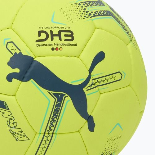 Míč na házenou PUMA Nova Match Pro fizzy apple/grey skies rozměr 2