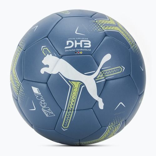 Míč na házenou  PUMA Nova Training blue horizon/puma white/fizzy apple velikost  3