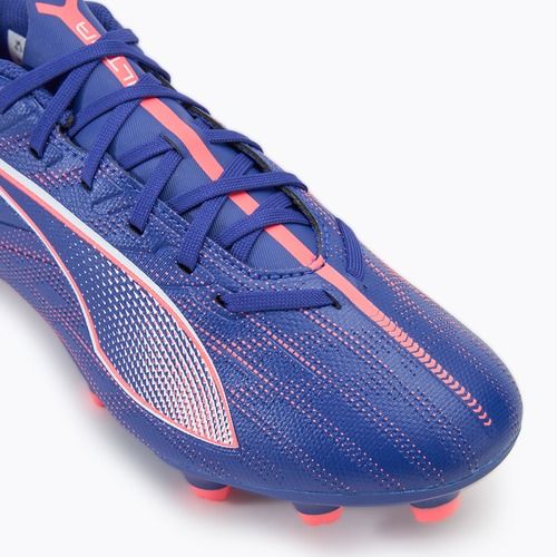 Kopačky PUMA Ultra 5 Play FG/AG lapis lazuli/puma white/sunset gloe