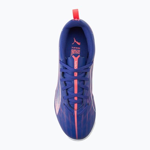Dětské kopačky  PUMA Ultra 5 Play TT Jr lapis lazuli/puma white/sunset glow