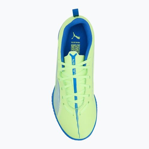 Dětské kopačky  PUMA Ultra 5 Play TT Jr fizzy apple/puma white