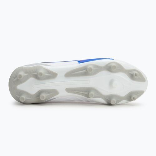 Dětské kopačky PUMA King Match FG/AG Jr puma white/bluemazing/flat light grey/sunset glow