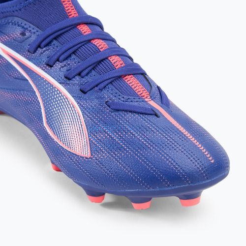 Dětské kopačky PUMA Ultra 5 Match FG/AG Jr lapis lazuli/puma white/sunset glow