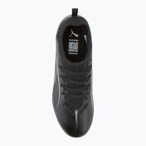 Dětské kopačky PUMA Ultra 5 Match FG/AG Jr puma black/puma white