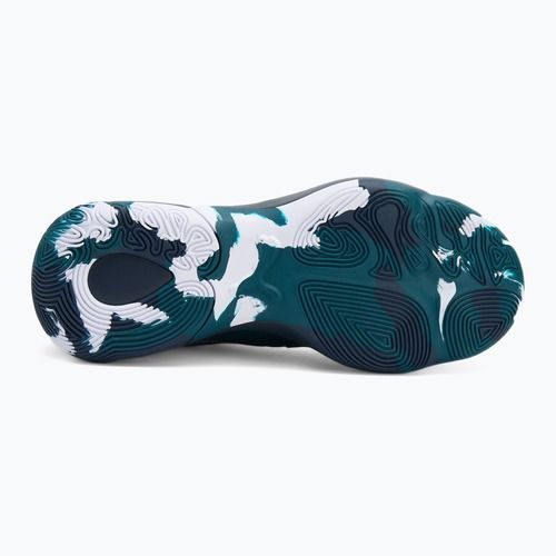 Pánské basketbalové boty  PUMA Genetics club navy/cold green/for all time red