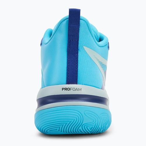 Basketbalové boty PUMA Genetics purple glimmer/bright aqua/strong gray/white