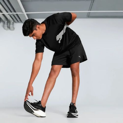 Pánské tričko  PUMA Train All Day Big Cat Tee puma black