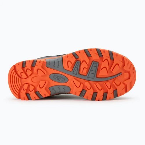 Dětské trekové boty CMP Rigel Low Wp b.blue / arancio