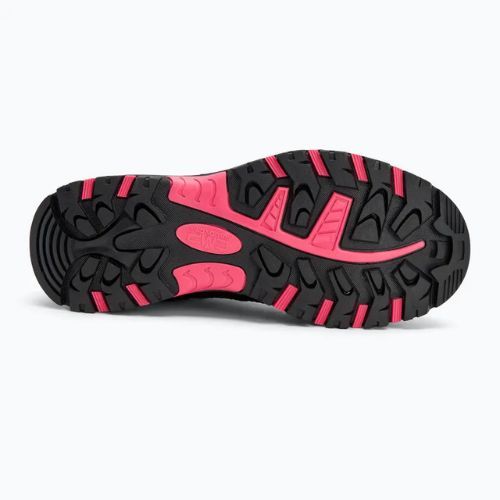 Juniorské boty CMP Rigel Low Wp berry / pink fluo