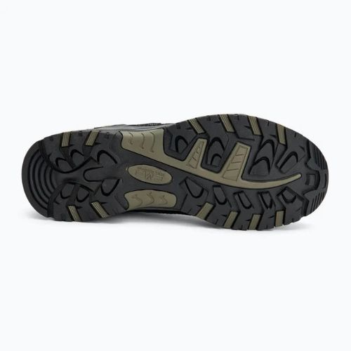 Juniorské boty CMP Rigel Low Wp blue ink / yellow