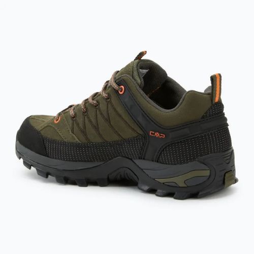 Pánské trekové boty CMP Rigel Low olive / flame
