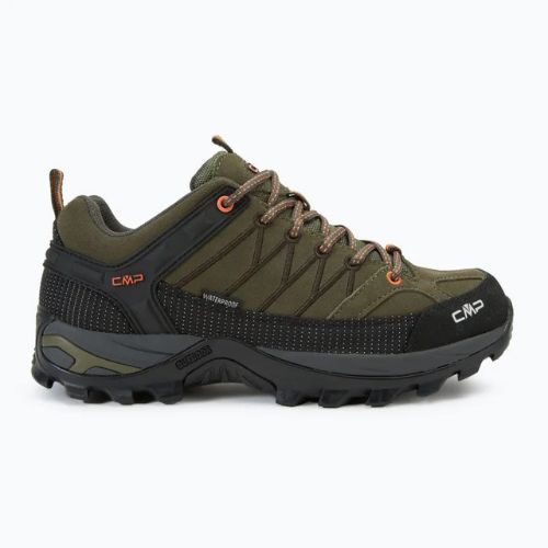 Pánské trekové boty CMP Rigel Low olive / flame