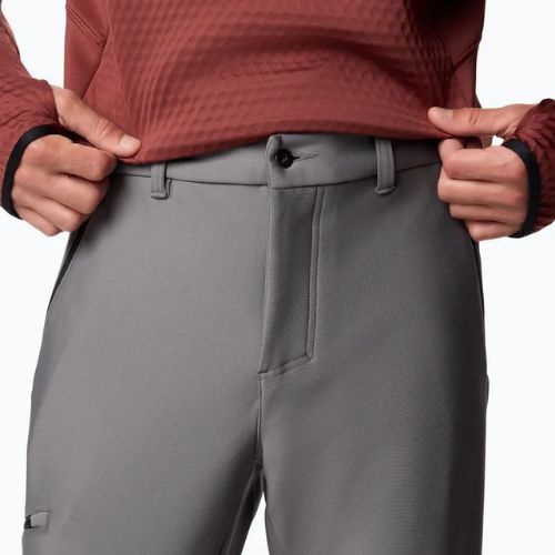 Pánské softshellové kalhoty Columbia Vast Canyon Softshell city grey