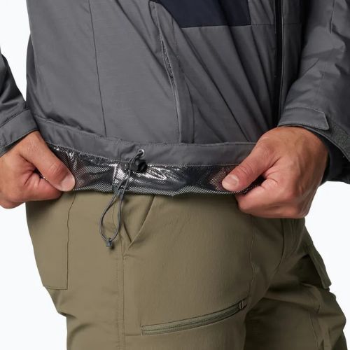 Pánská zateplená bunda Columbia Point Park II Insulated city grey/black