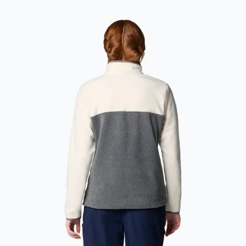 Dámská mikina Columbia Benton Springs 1/2 Snap city grey heather / chelk