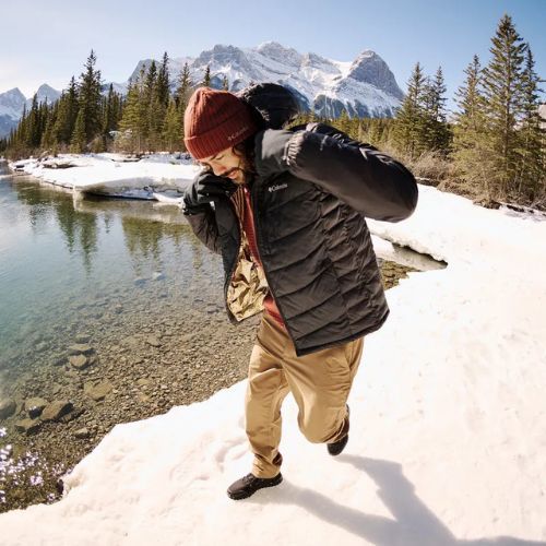 Pánská bunda  Columbia Labyrinth Loop II Hooded black