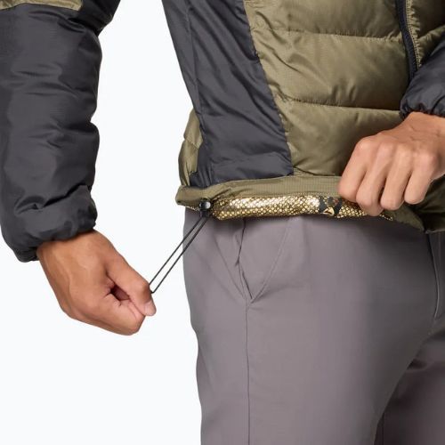 Pánská bunda Columbia Labyrinth Loop II Hooded stone green/ shark