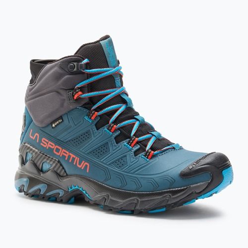 Pánské trekové boty La Sportiva Ultra Raptor II Mid Leather GTX hurricane/ carbon