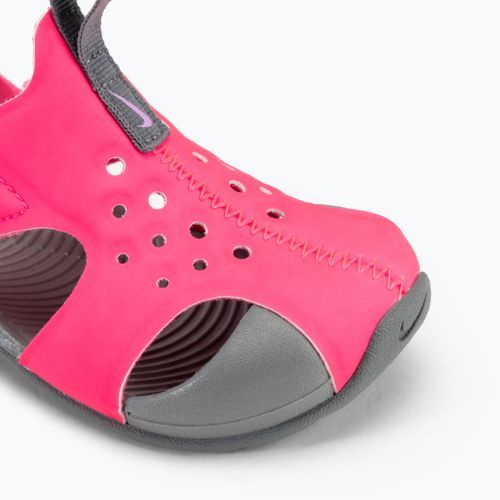 Dětské sandály Nike Sunray Protect 2 hyper pink/smoke grey/fuchsia glow