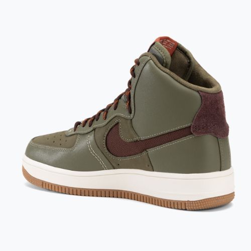 Dámské boty Nike Air Force 1 Sculpt Wild medium olive/earth phantom gum/medium brown