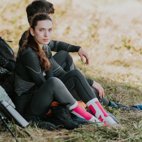 Dámské ponožky KADVA Royco W růžové