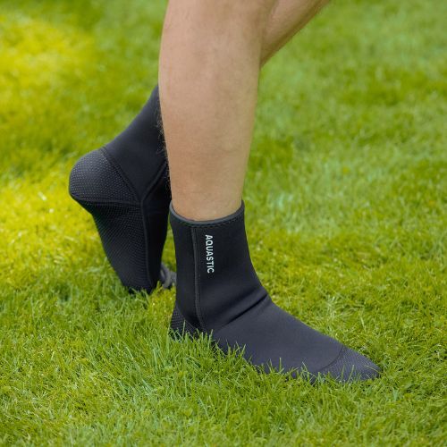 Neoprenové ponožky AQUASTIC Wintstick Socks 3 mm černé