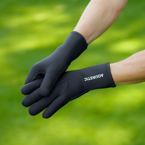 Neoprenové rukavice AQUASTIC Wintstick Gloves 3 mm černé