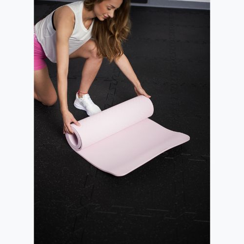 Fitness podložka TREXO TXO-B4Z002-VT 10 mm violet