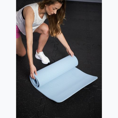 Fitness podložka TREXO TXO-B4Z002-BL 10 mm blue