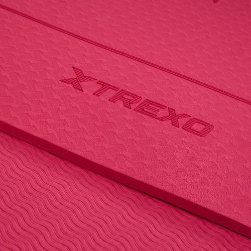 Podložka na cvičení TREXO TXO-B4Z002-PK 6 mm pink