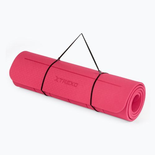 Podložka na cvičení TREXO TXO-B4Z002-PK 6 mm pink