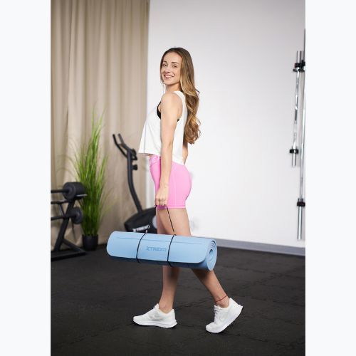 Podložka na cvičení TREXO TXO-B4Z002-BL 6 mm blue
