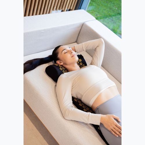 Akupresurní podložka XTREXO s polštářkem TXO-B4Z004-BK black