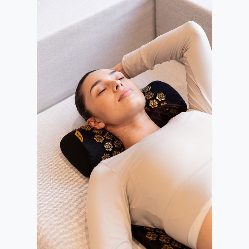 Akupresurní podložka XTREXO velká s polštářkem TXO-B4Z005-BK black