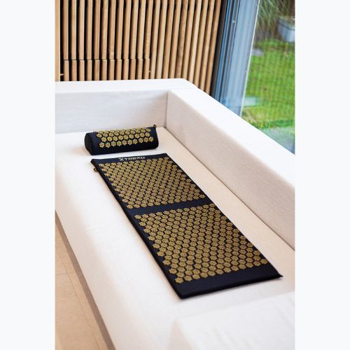 Akupresurní podložka XTREXO velká s polštářkem TXO-B4Z005-BK black