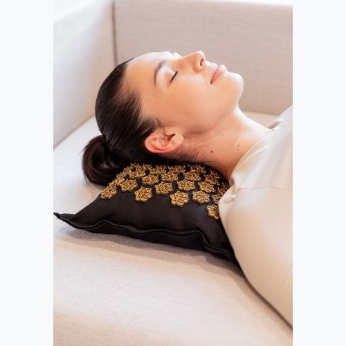 Akupresurní podložka XTREXO ECO s polštářkem TXO-B4Z006-BK black