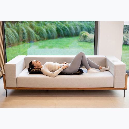 Akupresurní podložka XTREXO ECO s polštářkem TXO-B4Z006-BK black