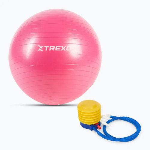Gymnastický míč XTREXO TXO-B4Z007-PK 55 cm pink