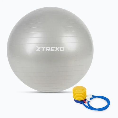 Gymnastický míč TREXO TXO-B4Z009-GY 75 cm grey 