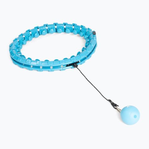 Obruč hula hoop se zátěží  XTREXO TXO-B4Z036-GN blue
