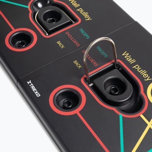 Multifunkční plošina s úchyty TREXO skládací TXO-B4Z044-BK black