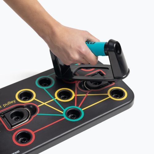 Multifunkční plošina s úchyty a expandérem XTREXO skládací TXO-B4Z045-BK black