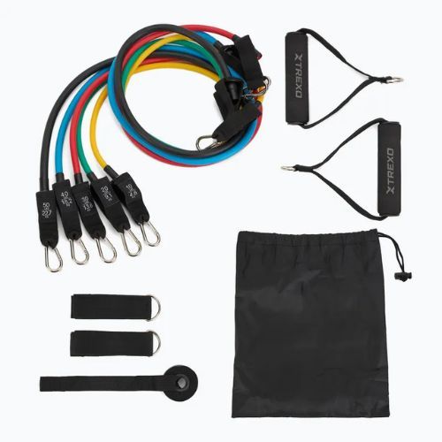 Sada gumových expandérů XTREXO TXO-B4Z055-ALL vícebarevná