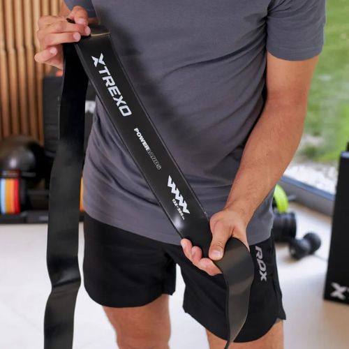 Posilovací páska XTREXO TXO-B4Z072-BK 12-15 kg black