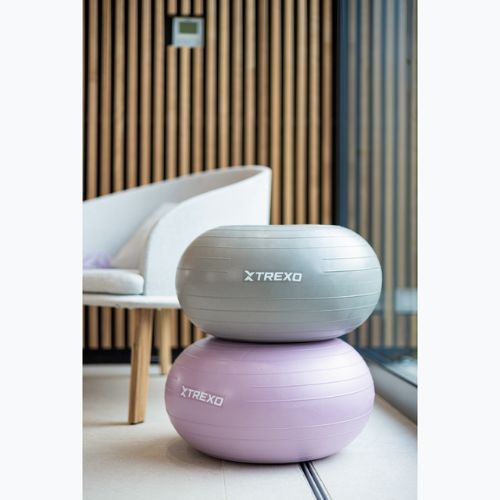 Gymnastický míč TREXO Donut TXO-B4Z073-VT 50 cm violet