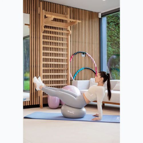 Gymnastický míč XTREXO Donut TXO-B4Z073-GY 50 cm grey